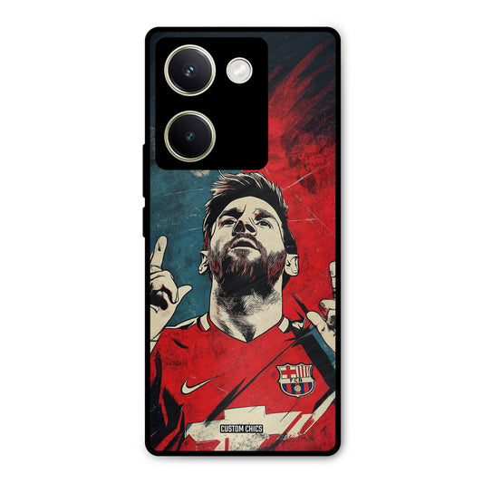 Messi Art Vivo Y200 Pro Mobile Back Cover - Sports PrintShield Case