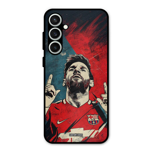 Messi Art Samsung Galaxy S23 Mobile Back Cover - Sports PrintShield Case