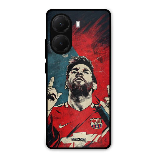 Messi Art Poco X7 Pro Mobile Back Cover - Sports PrintShield Case