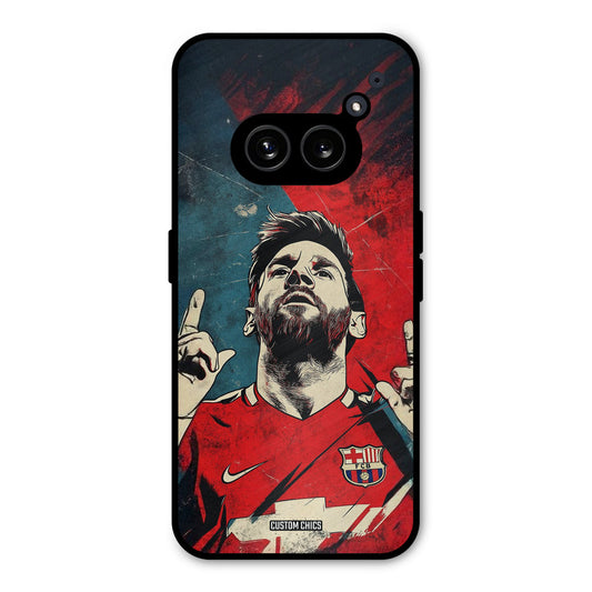 Messi Art Nothing Phone 2a Mobile Back Cover - Sports PrintShield Case