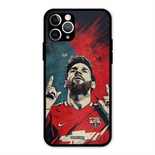 Messi Art  iPhone 11 Pro Mobile Back Cover - Sports PrintShield Case