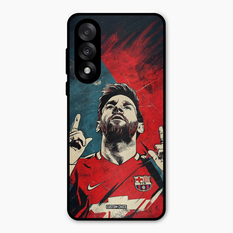 Messi Art Oneplus Nord 5 Mobile Back Cover - Sports PrintShield Case