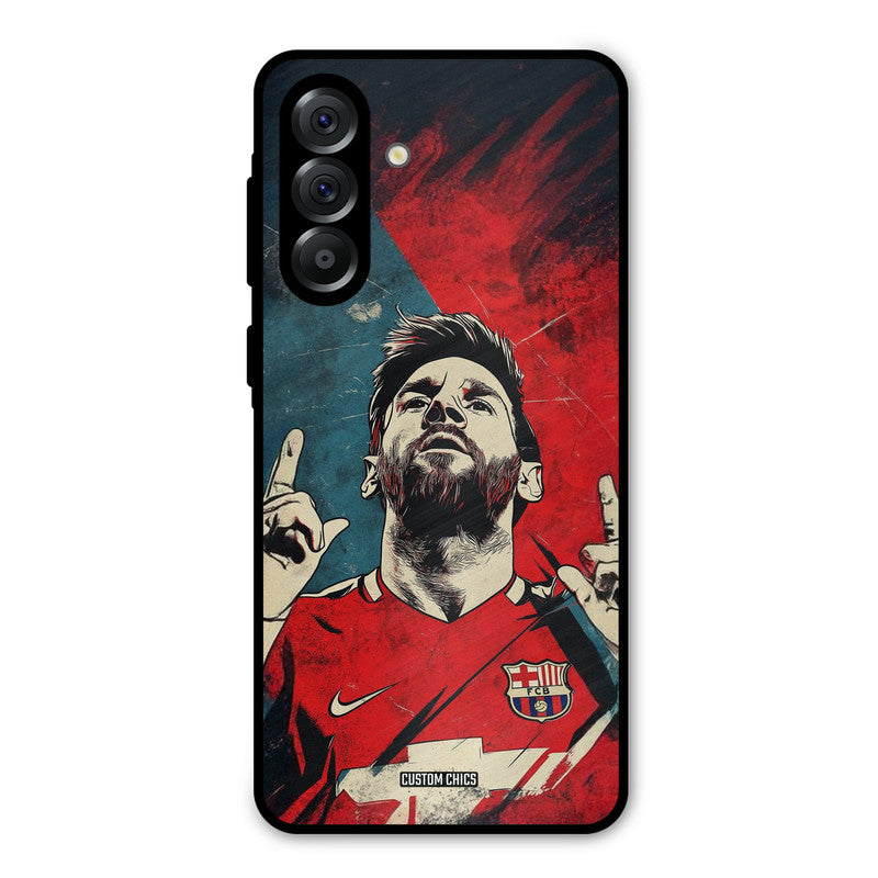 Messi Art Samsung Galaxy A36 Mobile Back Cover - Sports PrintShield Case