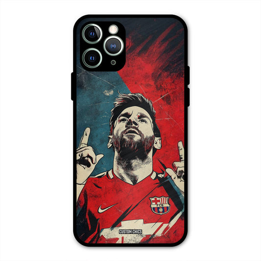 Messi Art  iPhone 11 Pro Max Mobile Back Cover - Sports PrintShield Case