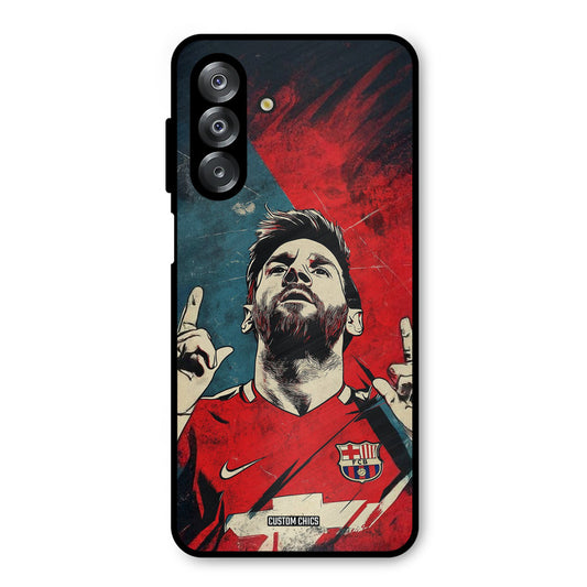 Messi Art Samsung Galaxy A26 Mobile Back Cover - Sports PrintShield Case