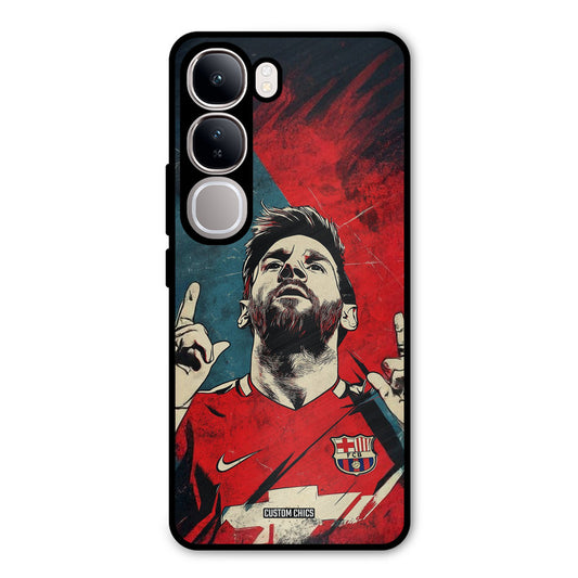 Messi Art Vivo Y300 Mobile Back Cover - Sports PrintShield Case