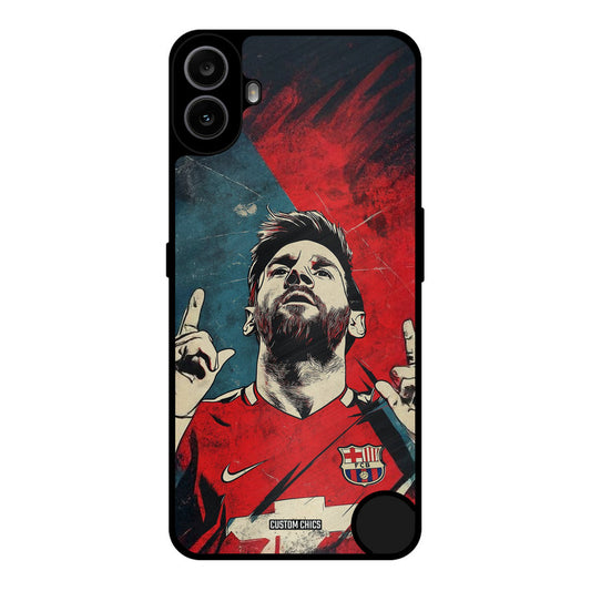 Messi Art Nothing CMF Phone 1 Mobile Back Cover - Sports PrintShield Case