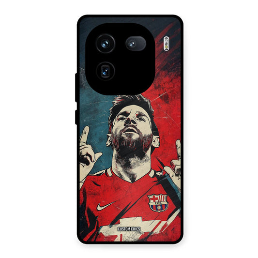 Messi Art iQOO 12 Mobile Back Cover - Sports PrintShield Case
