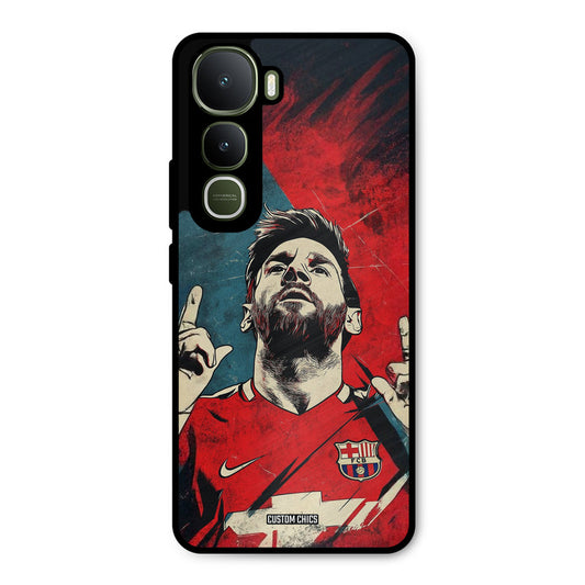 Messi Art Vivo Y400 Mobile Back Cover - Sports PrintShield Case