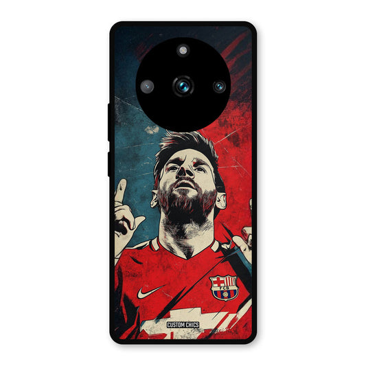 Messi Art Realme 11 Pro Plus Mobile Back Cover - Sports PrintShield Case