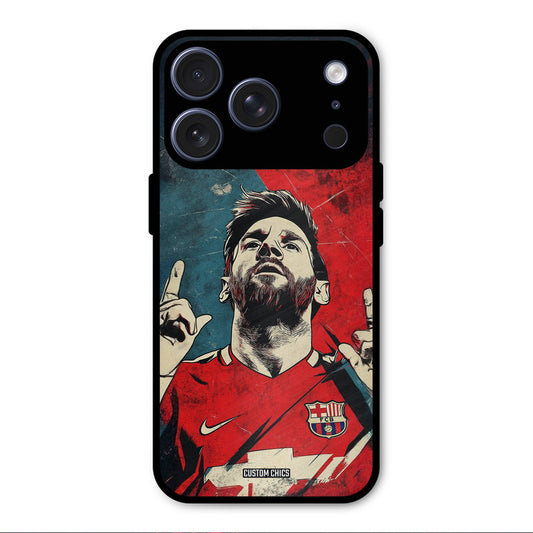 Messi Art iPhone 17 Pro Max Mobile Back Cover - Sports PrintShield Case