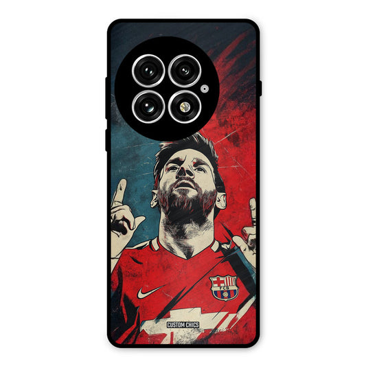 Messi Art Oneplus 13 Mobile Back Cover - Sports PrintShield Case