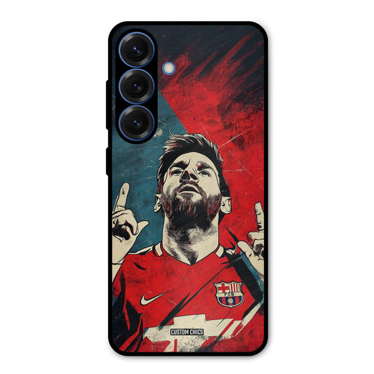 Messi Art Samsung Galaxy S25 Plus Mobile Back Cover - Sports PrintShield Case