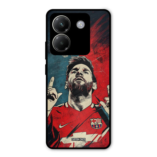 Messi Art Poco M7 Pro Mobile Back Cover - Sports PrintShield Case