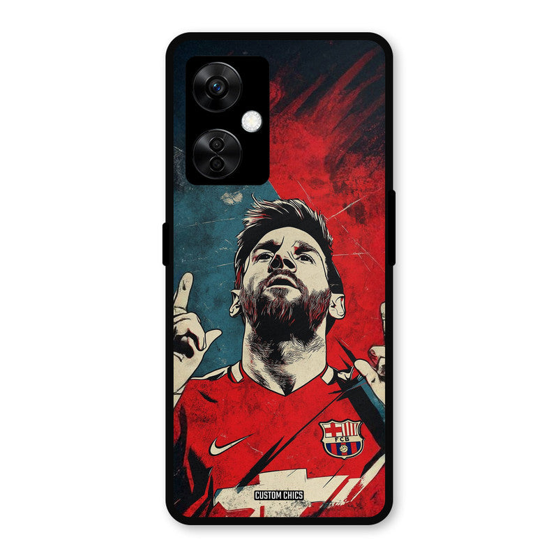 Messi Art OnePlus Nord CE 3 Lite Mobile Back Cover - Sports PrintShield Case