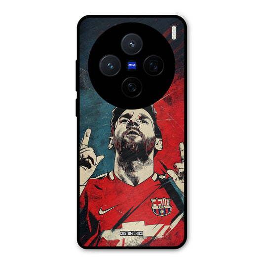 Messi Art Vivo X200 Mobile Back Cover - Sports PrintShield Case