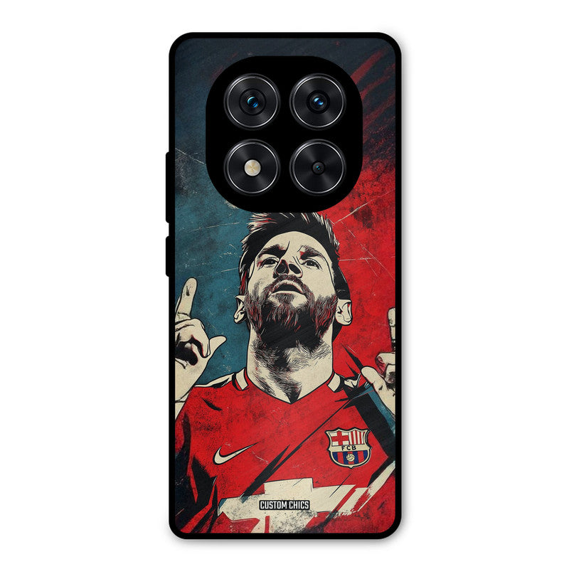 Messi Art Redmi Note 14 Pro Mobile Back Cover - Sports PrintShield Case