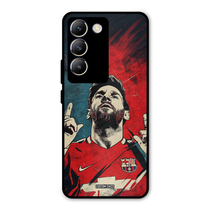 Messi Art Vivo Y200e Mobile Back Cover - Sports PrintShield Case