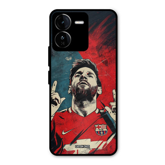 Messi Art iQOO Z9 Mobile Back Cover - Sports PrintShield Case