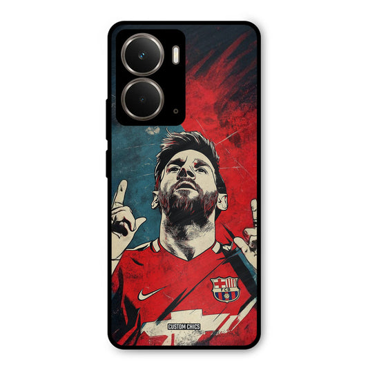 Messi Art Realme P3 Mobile Back Cover - Sports PrintShield Case