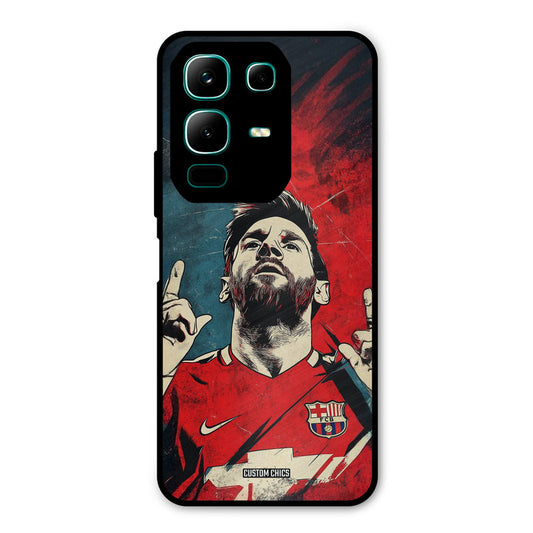 Messi Art Infinix Note 50x Mobile Back Cover - Sports PrintShield Case