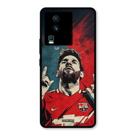 Messi Art IQOO Neo 7 Pro Mobile Back Cover - Sports PrintShield Case