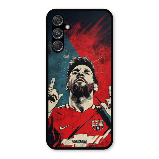 Messi Art Samsung Galaxy M34 5G Mobile Back Cover - Sports PrintShield Case