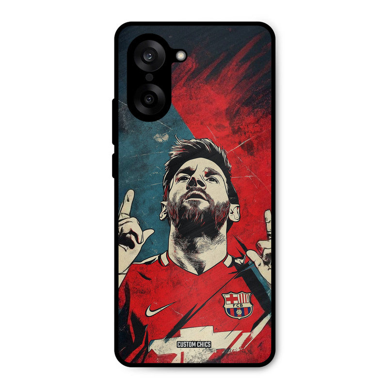 Messi Art Oneplus Nord CE5 Mobile Back Cover - Sports PrintShield Case