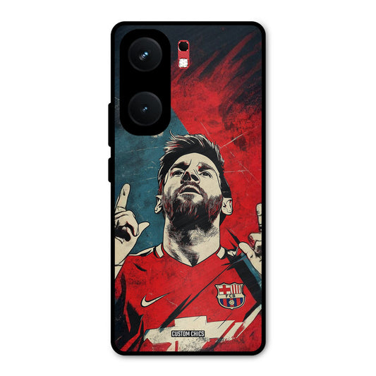 Messi Art iQOO Neo 9 Pro Mobile Back Cover - Sports PrintShield Case