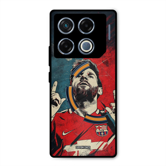 Messi Art Infinix GT 20 Pro Mobile Back Cover - Sports PrintShield Case