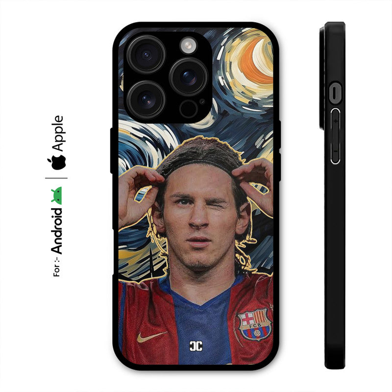 Messi Eyes Case – Premium PrintShield Mobile Cover