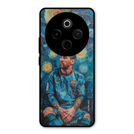 Messi Painting iQoo Z10 Mobile Back Cover - Sports PrintShield Case