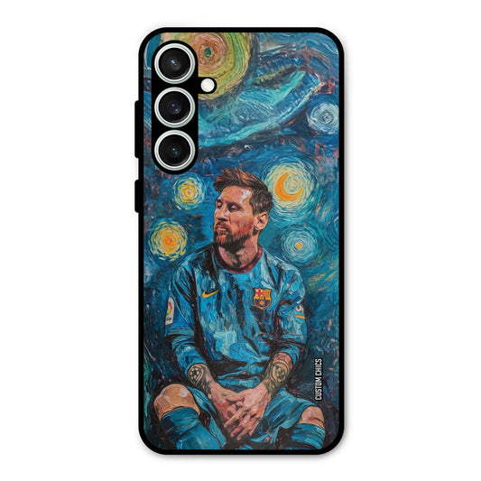 Messi Painting Samsung Galaxy S23 Mobile Back Cover - Sports PrintShield Case