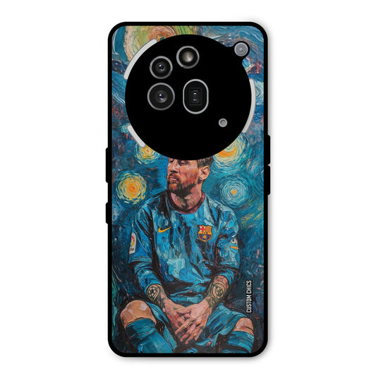 Messi Painting Nothing Phone 3A Pro Mobile Back Cover - Sports PrintShield Case