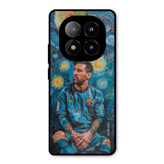 Messi Painting Redmi Note 14 Pro Plus 5G Mobile Back Cover - Sports PrintShield Case