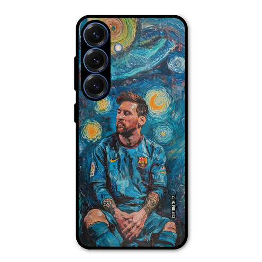 Messi Painting Samsung Galaxy S25 Plus Mobile Back Cover - Sports PrintShield Case