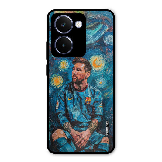 Messi Painting Realme P3 Ultra Mobile Back Cover - Sports PrintShield Case