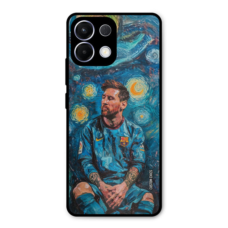 Messi Painting Oppo K13 5G Mobile Back Cover - Sports PrintShield Case