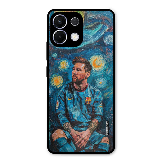 Messi Painting Oppo K13 5G Mobile Back Cover - Sports PrintShield Case