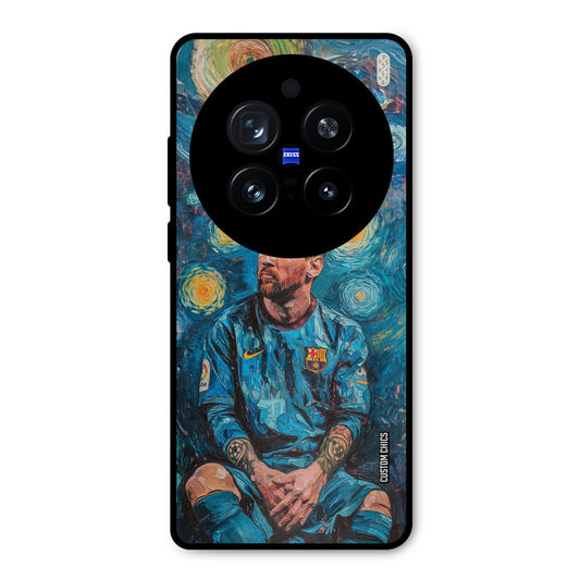 Messi Painting Vivo X200 Pro Mobile Back Cover - Sports PrintShield Case