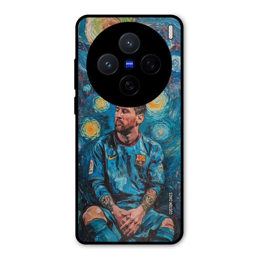 Messi Painting Vivo X200 Mobile Back Cover - Sports PrintShield Case