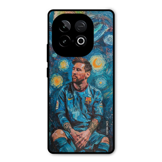 Messi Painting iQOO Neo 10 Mobile Back Cover - Sports PrintShield Case