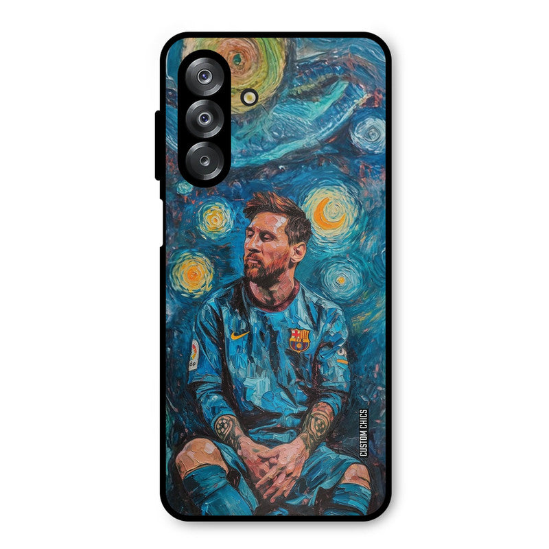 Messi Painting Samsung Galaxy A26 Mobile Back Cover - Sports PrintShield Case