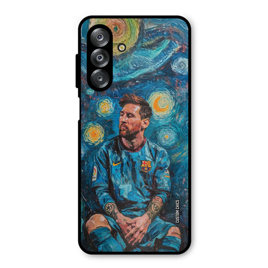 Messi Painting Samsung Galaxy A26 Mobile Back Cover - Sports PrintShield Case