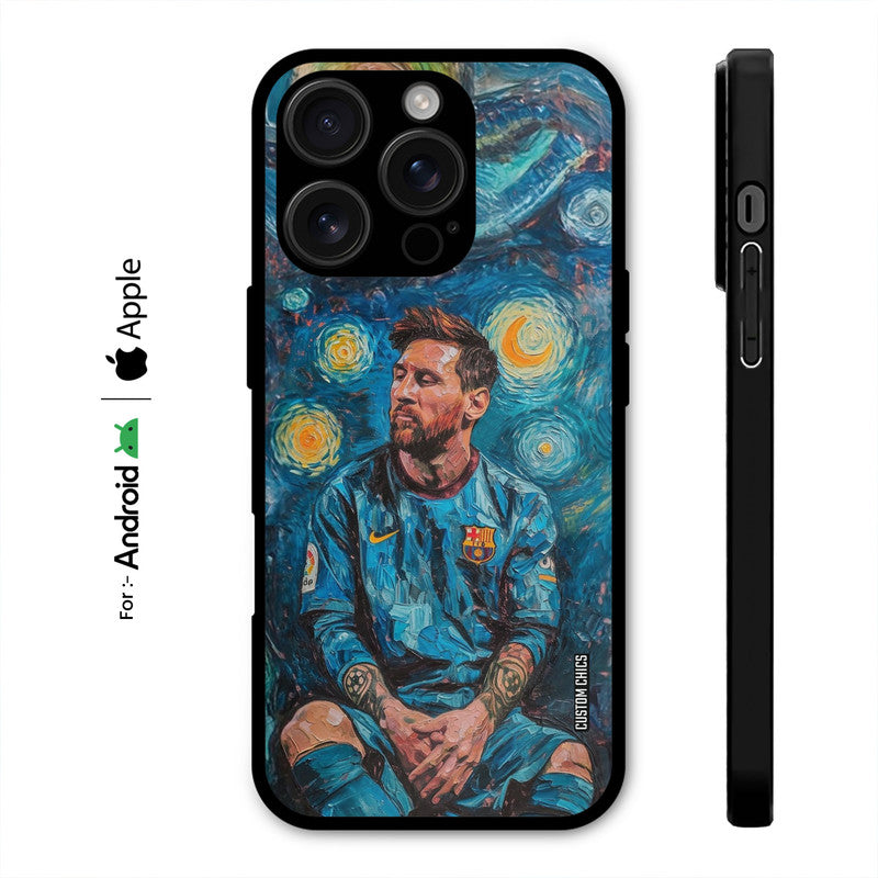Messi Painting Case – Premium PrintShield Mobile Cover
