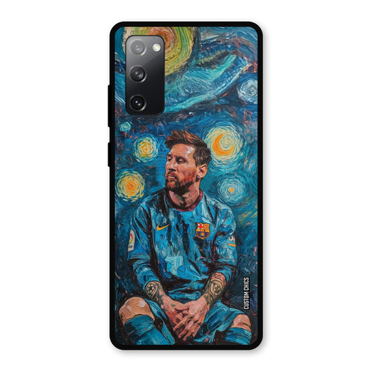 Messi Painting Samsung Galaxy S20 FE 5G Mobile Back Cover - Sports PrintShield Case