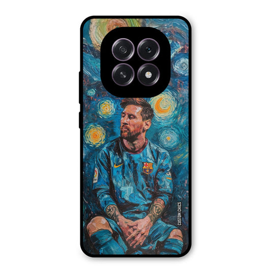 Messi Painting Oppo F29 Mobile Back Cover - Sports PrintShield Case