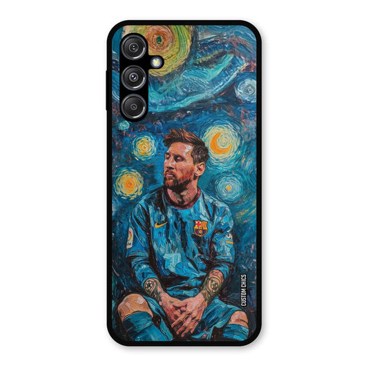 Messi Painting Samsung Galaxy M34 5G Mobile Back Cover - Sports PrintShield Case