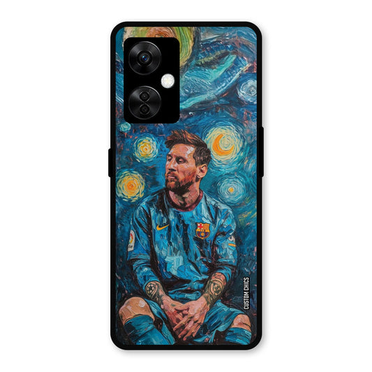 Messi Painting OnePlus Nord CE 3 Lite Mobile Back Cover - Sports PrintShield Case