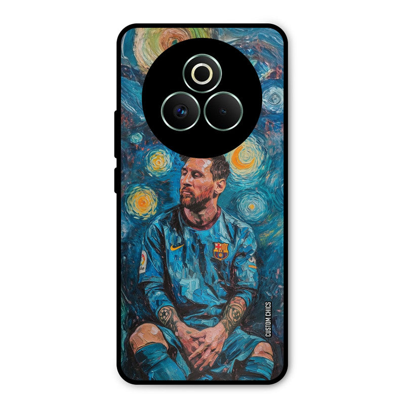 Messi Painting Realme P3 Pro 5G Mobile Back Cover - Sports PrintShield Case